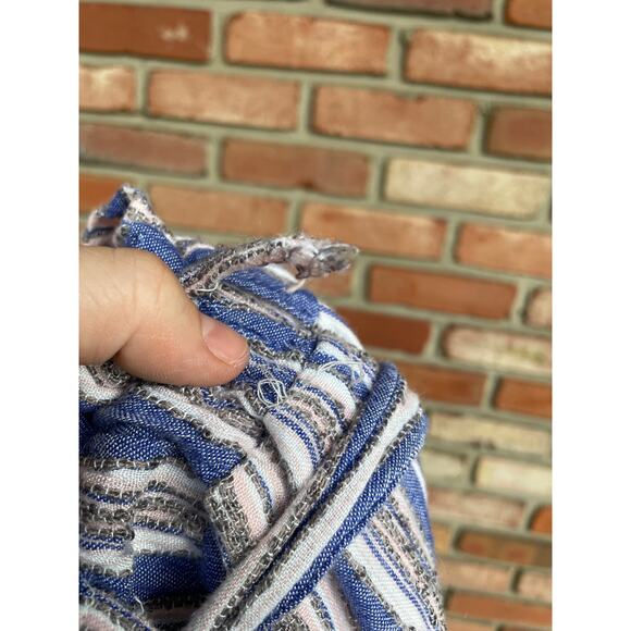 Mi Ami Shorts, Size Small, Textured Chambray Blue, Paperbag Waist, Boho, GUC - Picture 5 of 7